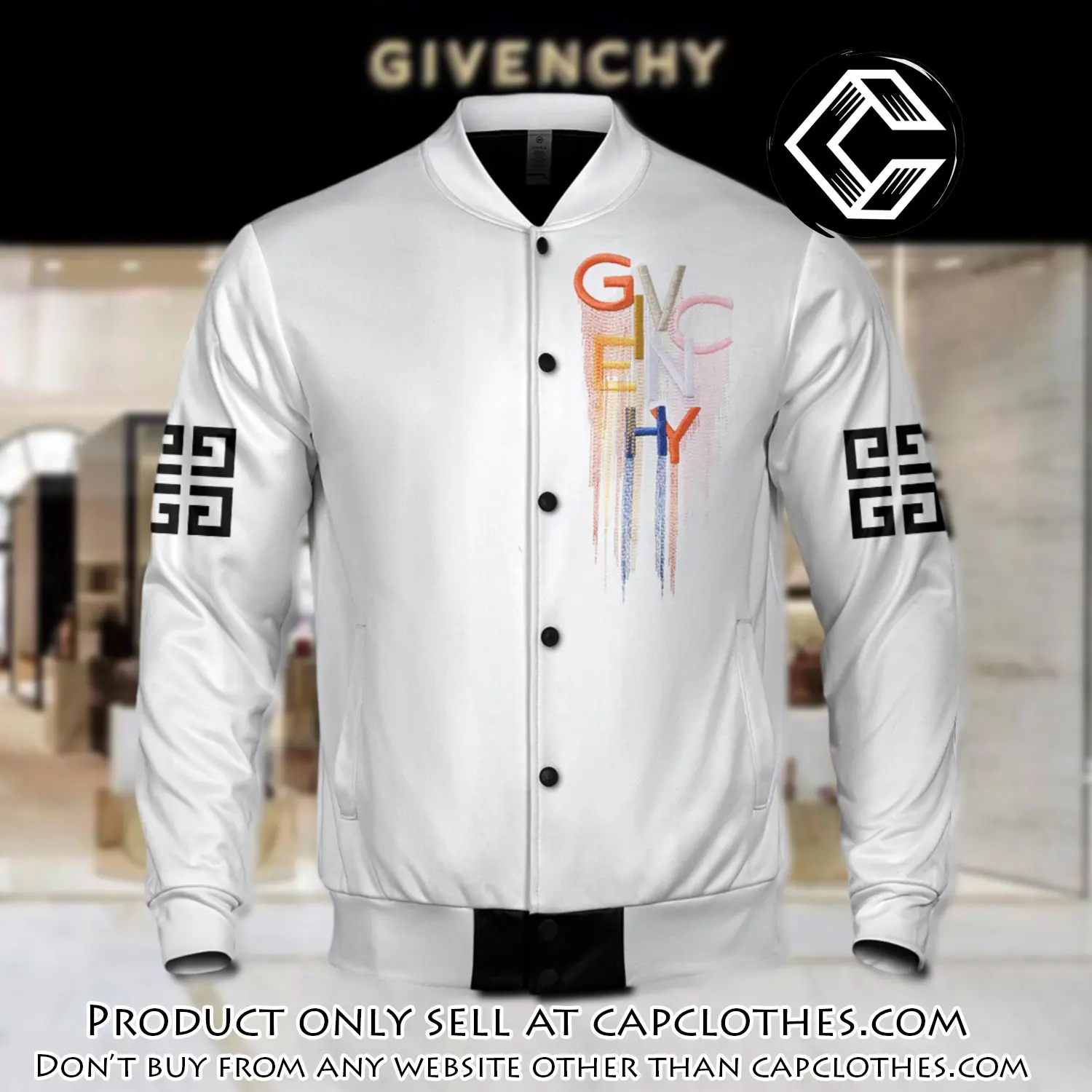 Luxury givenchy varsity premium baseball jacket bjv1053 cc0045161